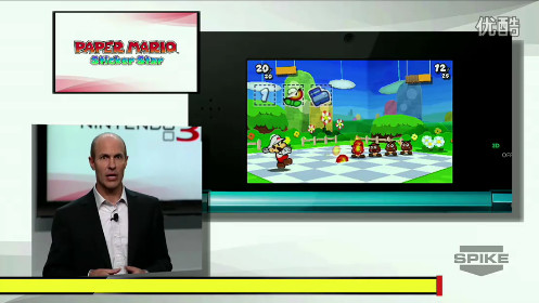3DS纸片马里奥E3任天堂发布会视频：延续感动