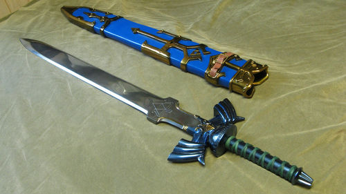 塞尔达传说黄昏公主玩家自制大师剑ebay拍卖开始