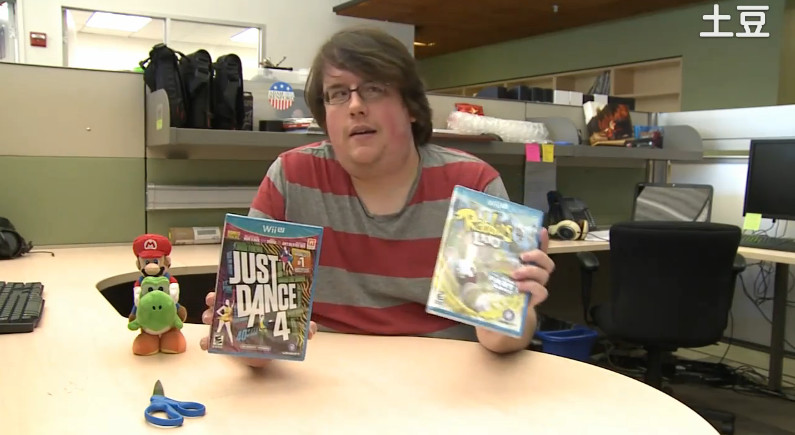 Just Dance 4&疯狂的兔子乐园WiiU游戏开箱视频