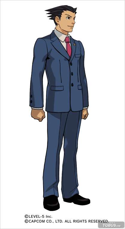 3ds新作《雷顿教授vs逆转裁判》人物图片集锦