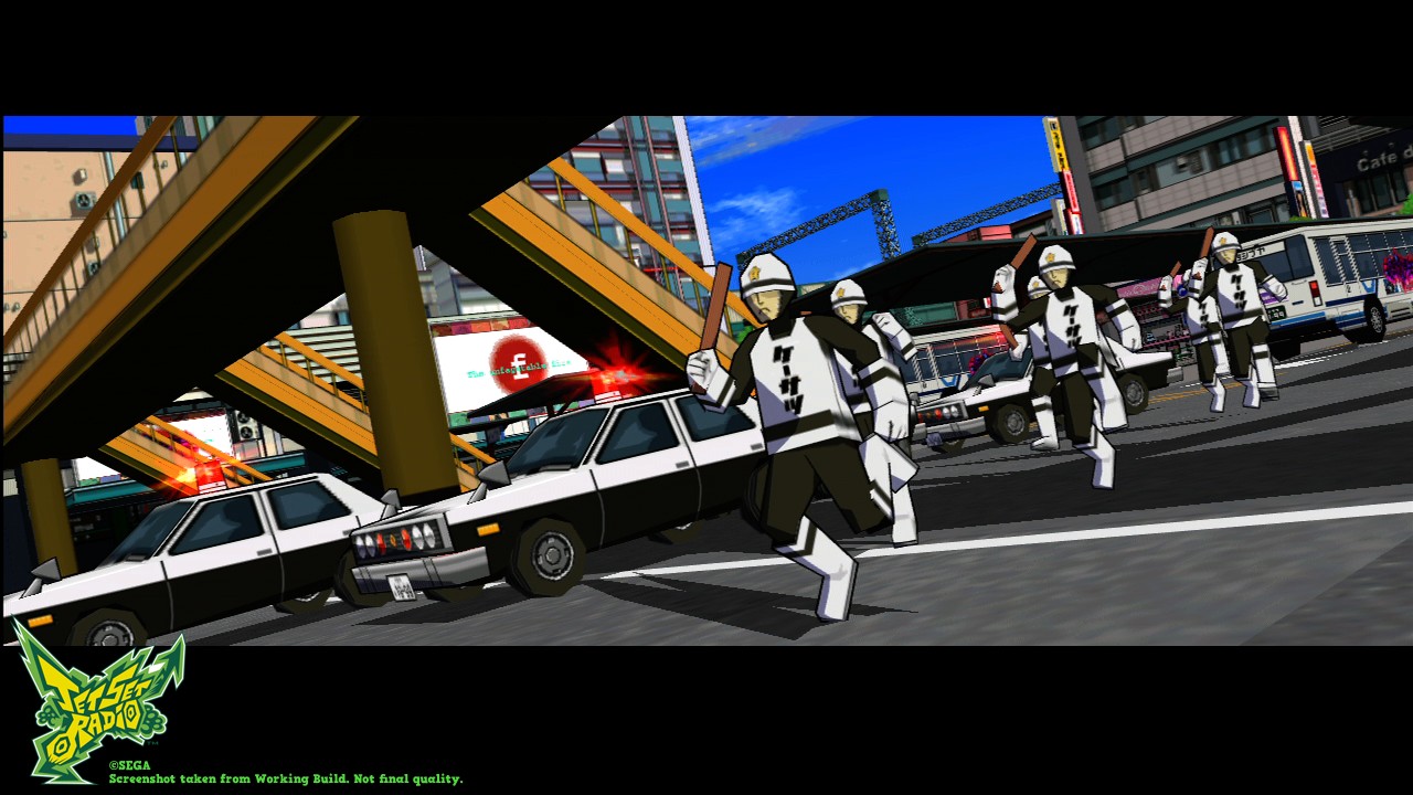 《Jet Set Radio HD 街头涂鸦HD》涂鸦竞赛优胜者游戏实机预告片