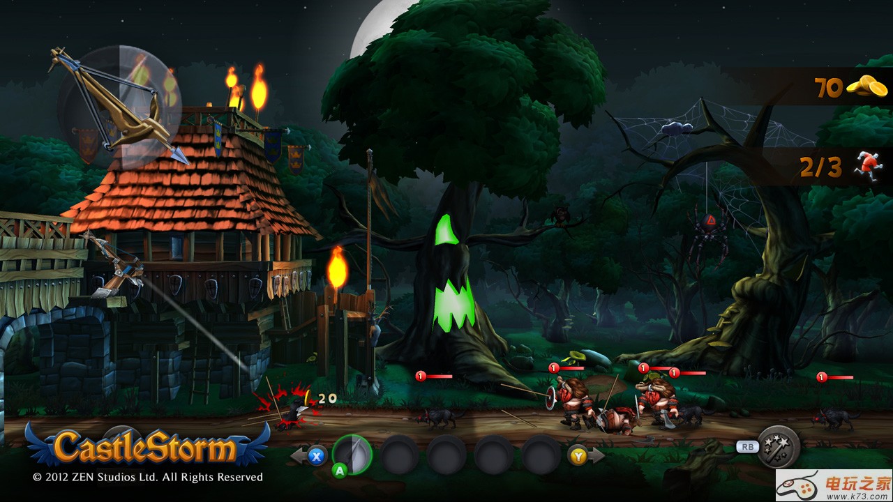 城堡风暴|CastleStorm登录3DS：宣传视频及截图公开