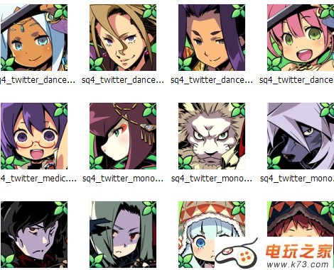 世界树迷宫4传承的巨神壁纸及推特头像下载 截图