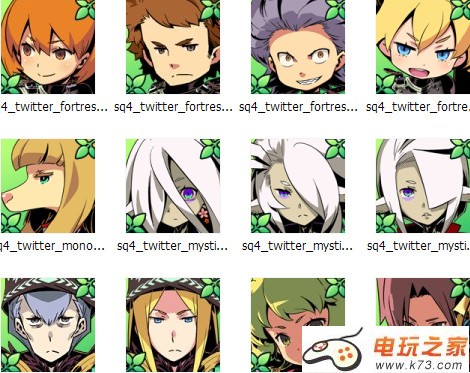 世界树迷宫4传承的巨神壁纸及推特头像下载 截图