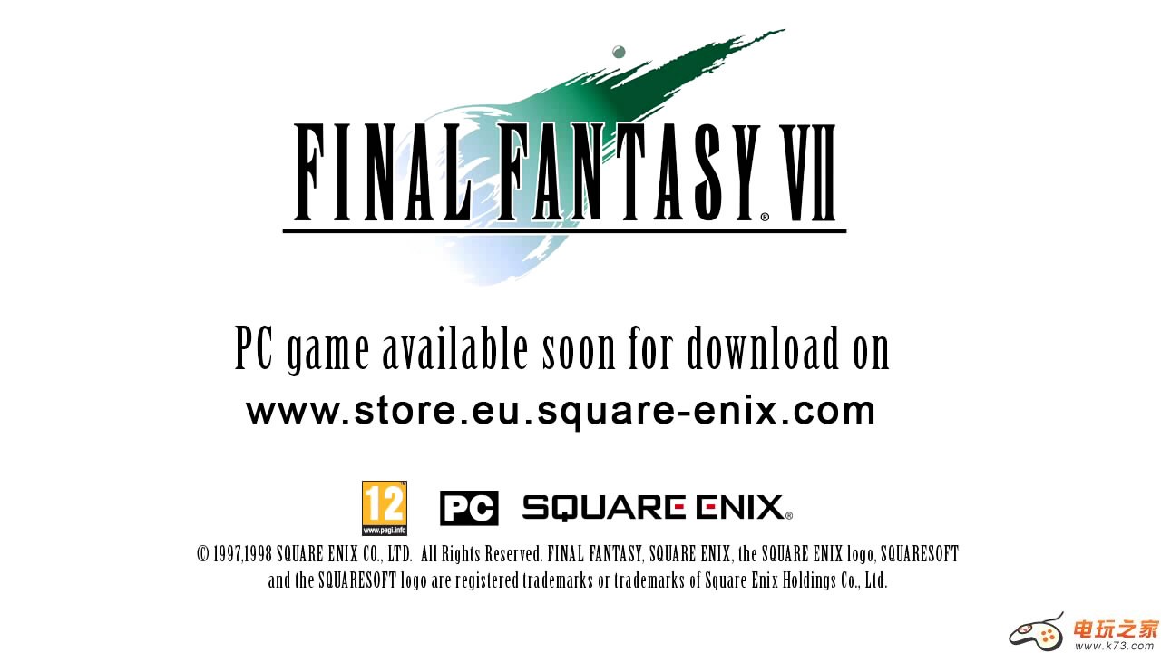 PC最终幻想7高清重制版确认：首段视频放出