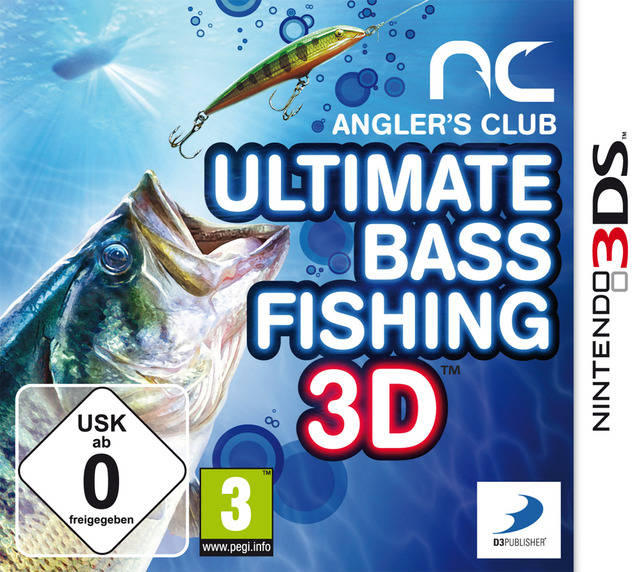 3DS垂钓俱乐部究极钓鲈鱼3D 欧版游戏下载