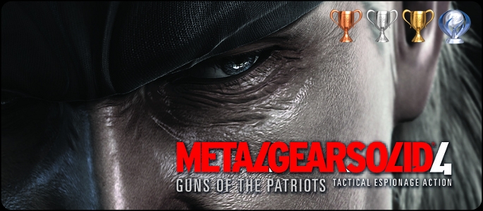 PS3合金装备4奖杯获取方法（中文说明）