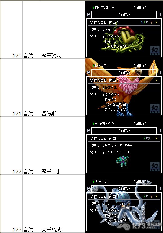 勇者斗恶龙怪兽篇joker2怪物图文合成表Excel版下载 截图