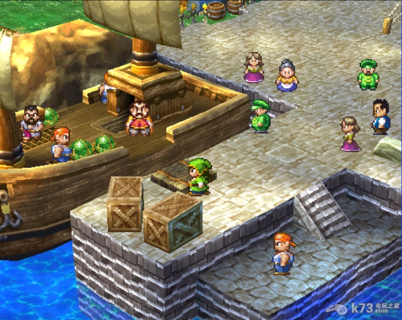 勇者斗恶龙7 ps1版ROM合集下载[日文+英文版] 截图