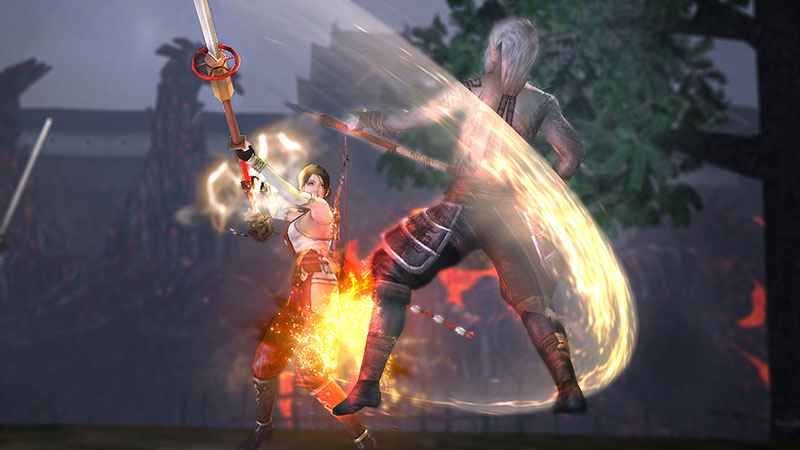 WiiU《大蛇无双2》神农、红叶战斗画面截图