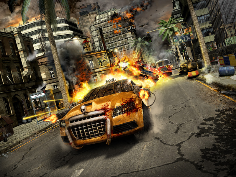 Xbox360赛车游戏《僵尸车手高清版》10月17日推出