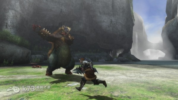 WiiU怪物猎人3G HD美版青熊兽实机截图