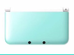 3dsll新颜色薄荷白主机与朋友聚会新生活同日发售