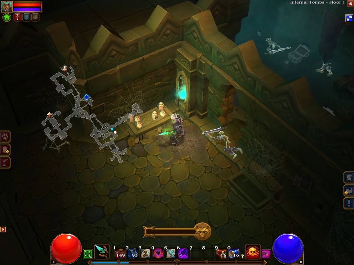 火炬之光2墓穴类型副本找密室的方法_K73电玩