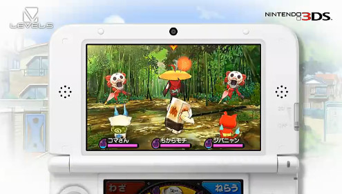 妖怪手表实机试玩宣传视频公开：画面小清新向