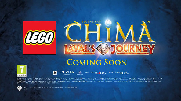 《乐高Chima传奇：Laval的旅途》登陆PSV 3ds：宣传视频