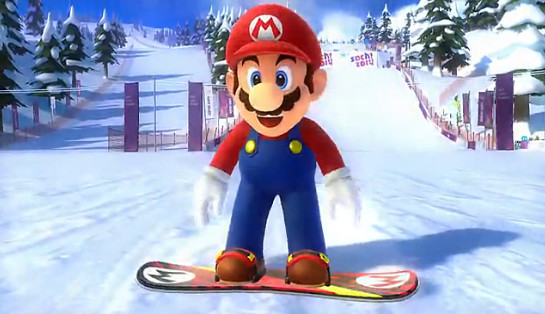 WiiU《马里奥与索尼克在索契2014冬季奥运会》全新宣传视频