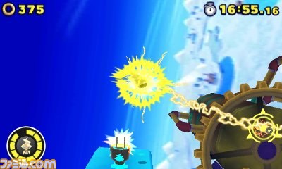 3ds《索尼克失落的世界》新能力实机截图