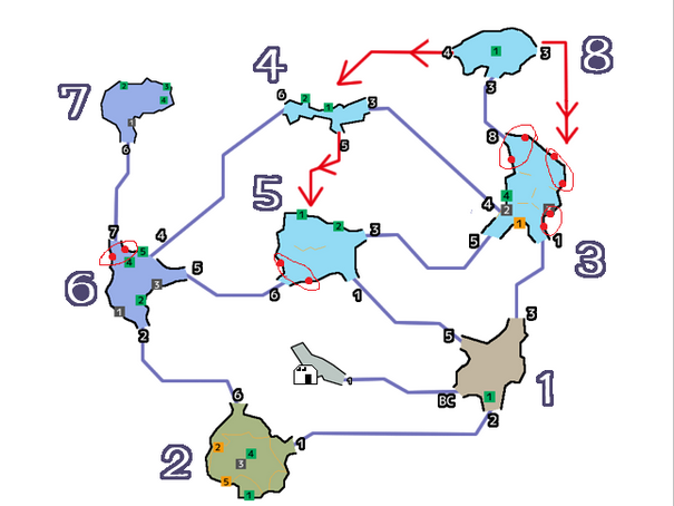 怪物猎人4天空山矿石挖掘攻略