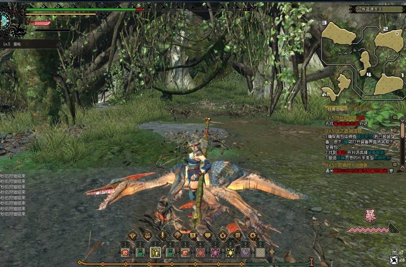 怪物猎人OL手柄选择与设置