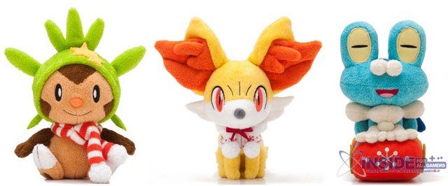 《口袋妖怪xy》圣诞特别毛绒玩具公开