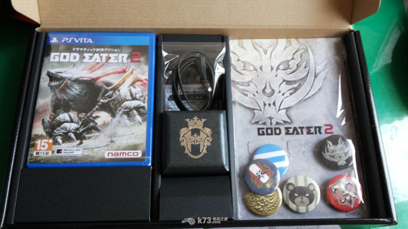 噬神者2 LaLaBitMarket特别版开箱图鉴_k73电玩之家