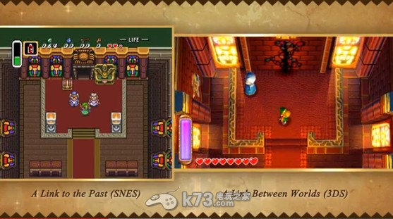 3ds《塞尔达传说众神的三角力量2》与原版实