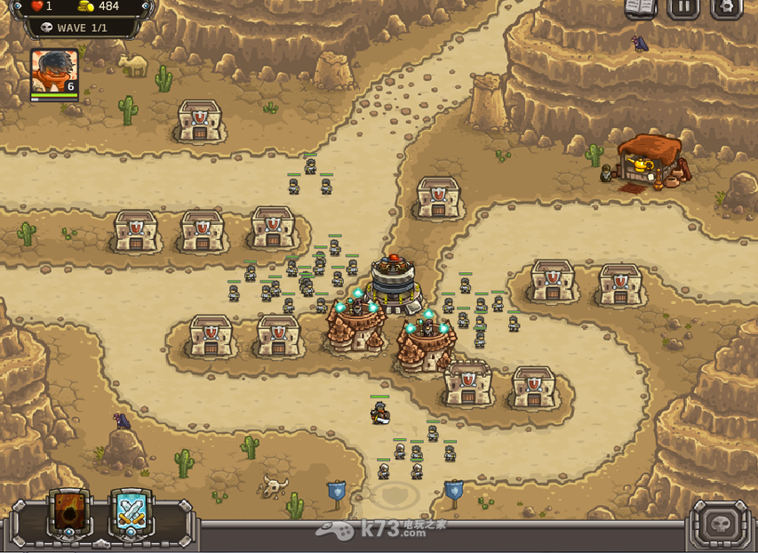 皇家守卫军:前线 V难度第六关铁拳攻略 _k73电