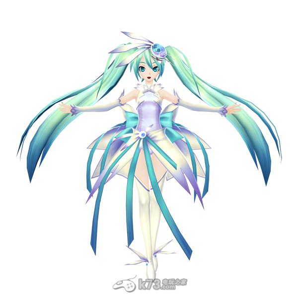 《初音未来歌姬计划F 2nd》彩虹服装公开 _k7