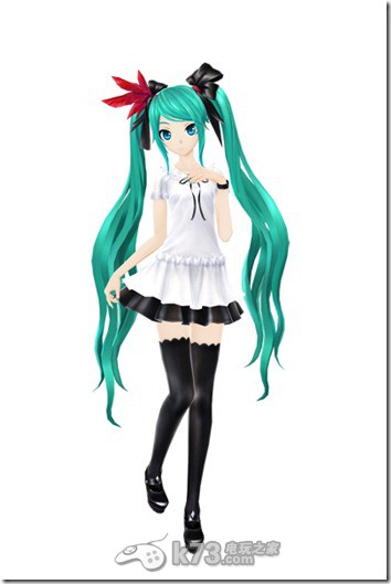 《初音未来歌姬计划F 2nd》彩虹服装公开 _k7