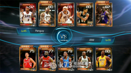 NBA梦之队球员技能及组合搭配 _k73电玩之家
