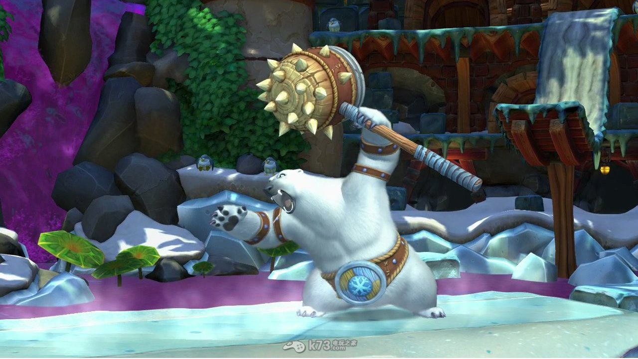 《大金刚热带寒流》新关卡地图实机截图_k73