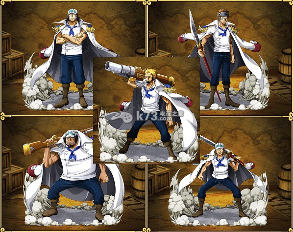 海贼王寻宝之旅平民队员海军少尉推荐 海贼王Treasure Cruise_k73电玩之家