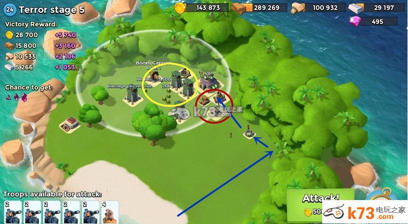 海岛奇兵6月18日恐怖博士1-8阶段图文攻略 _k