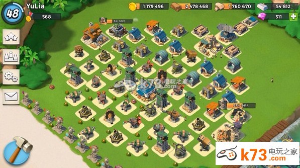 海岛奇兵防御医坦阵型推荐 _k73电玩之家