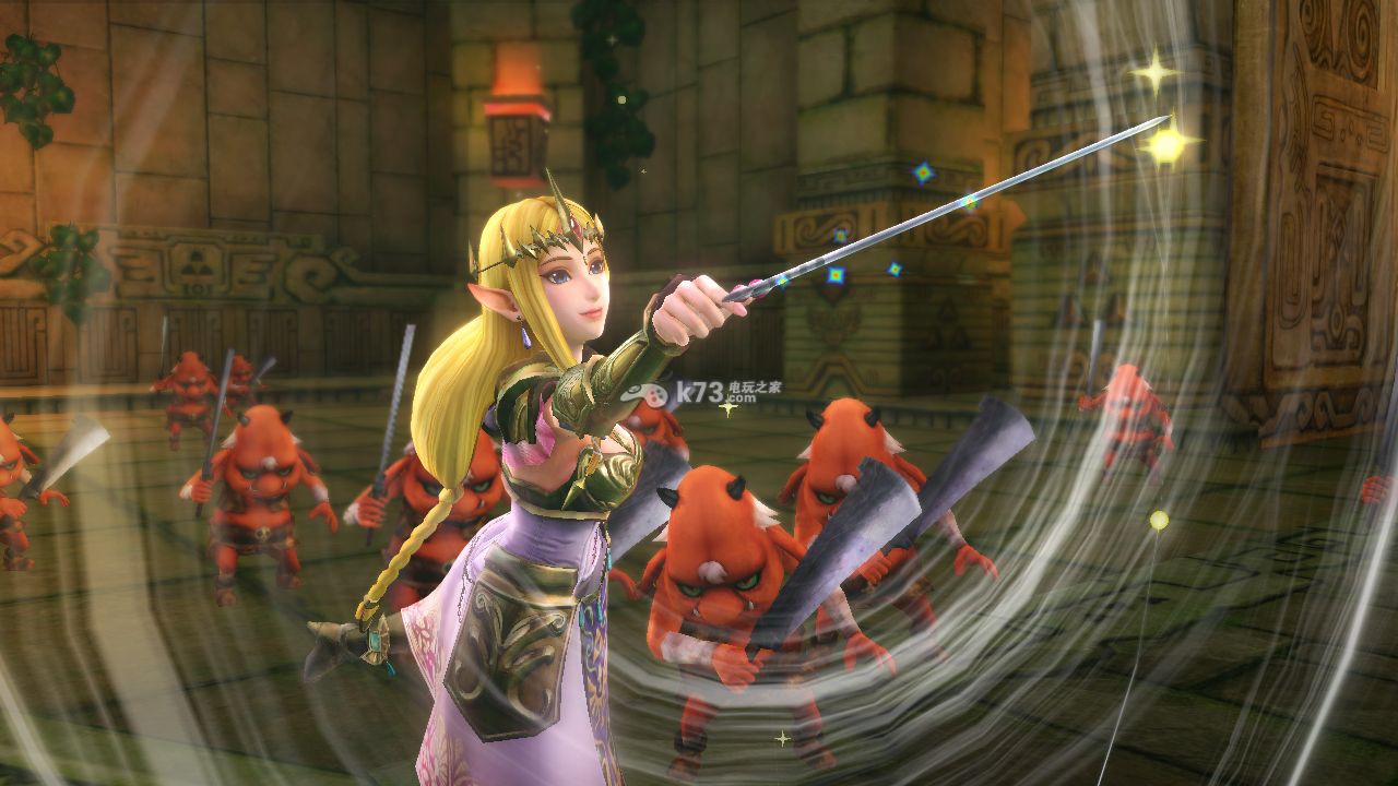 《塞尔达无双》“天空之剑”角色、武器、boss截图公开_k73电玩之家