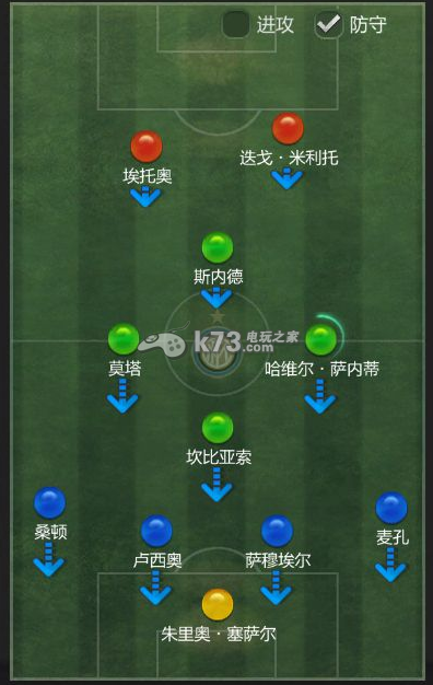 fifaonline3排位赛阵型4231图文心得 _k73电玩