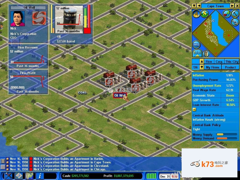 金融帝国2金融实验室图文流程攻略 _k73电玩之