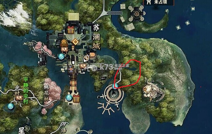 天谕部分采集物位置解析 _k73电玩之家