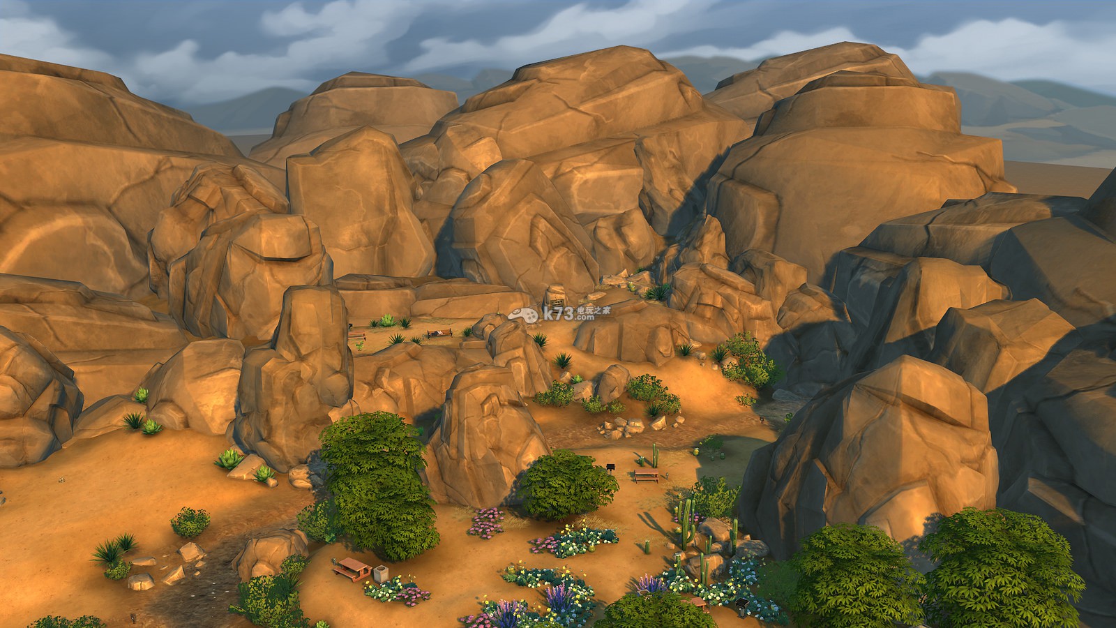 模拟人生4绿洲泉隐藏地图遗忘的洞穴进入方法