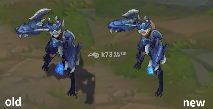 LOL英雄联盟美服9月29日PBE 赛恩皮肤模型调