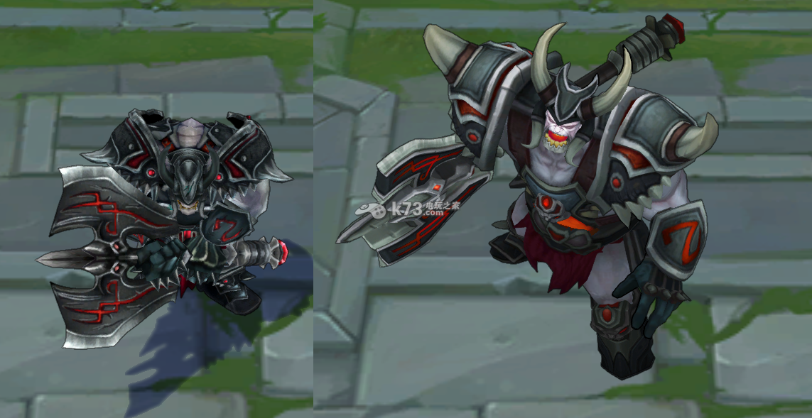 LOL英雄联盟美服9月29日PBE 赛恩皮肤模型调