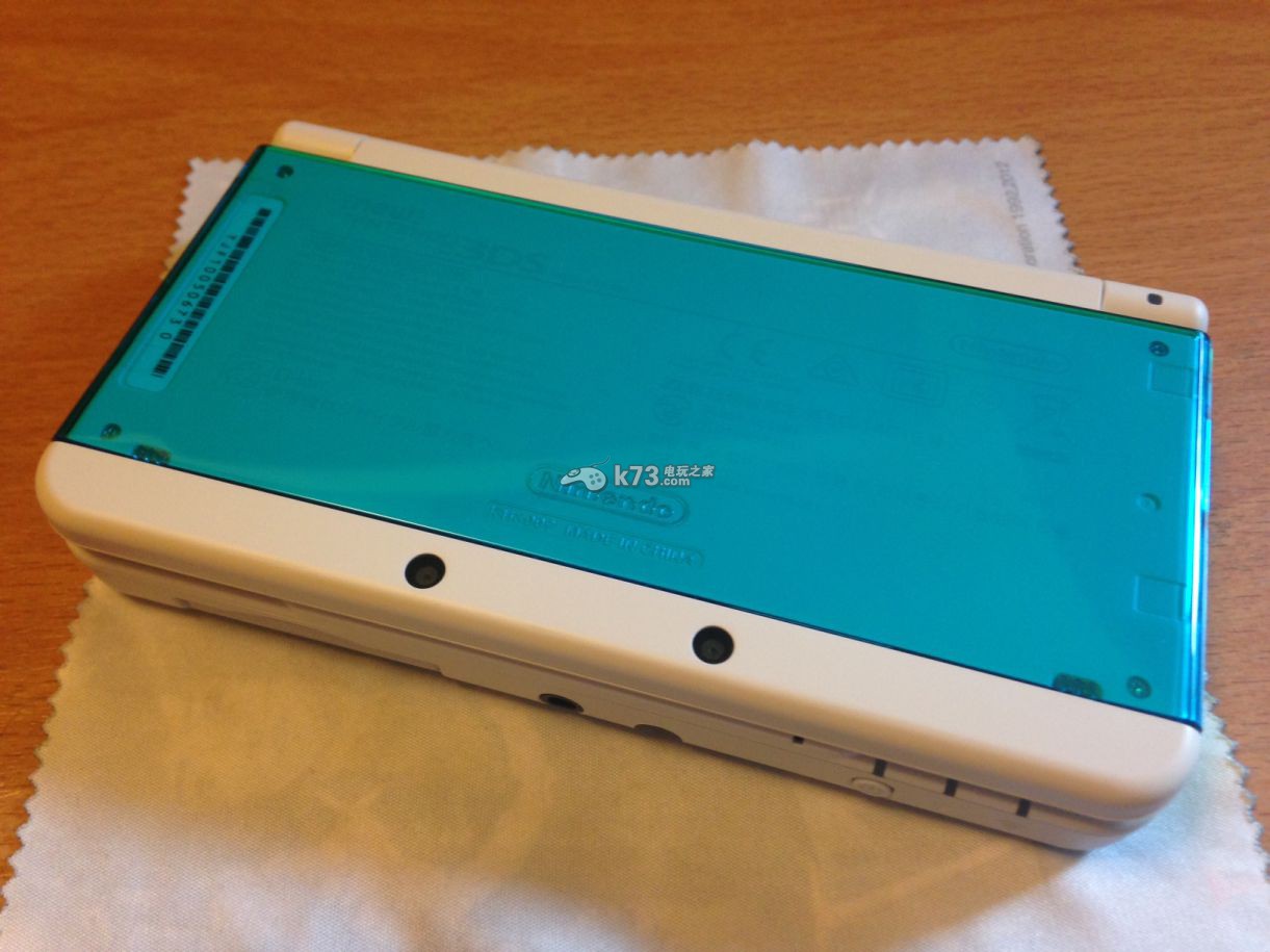 新3ds透明外壳换壳展示 _k73电玩之家