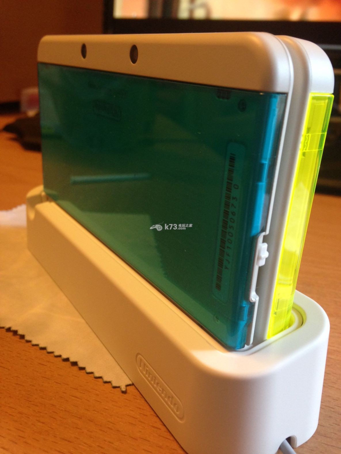 新3ds透明外壳换壳展示 _k73电玩之家