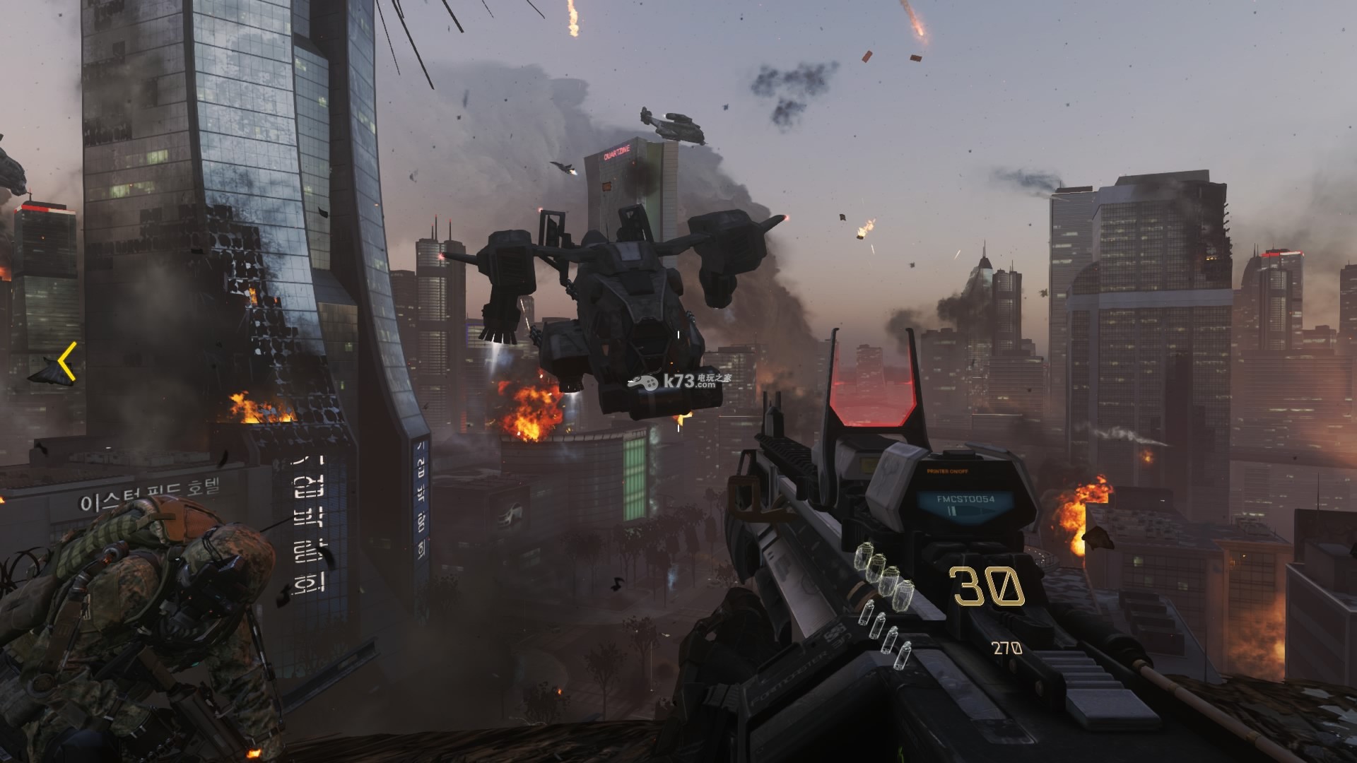 《使命召唤11高级战争》开箱与体验 _k73电玩之家