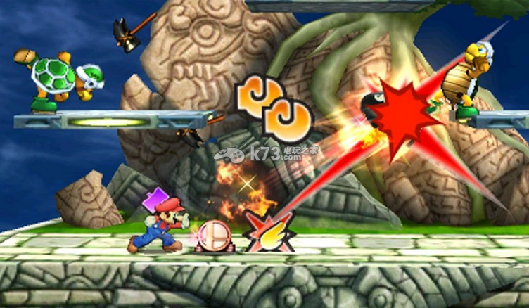 3ds 任天堂明星大乱斗3ds 美版下载 3ds任天堂明星大乱斗下载 _K73电玩之家