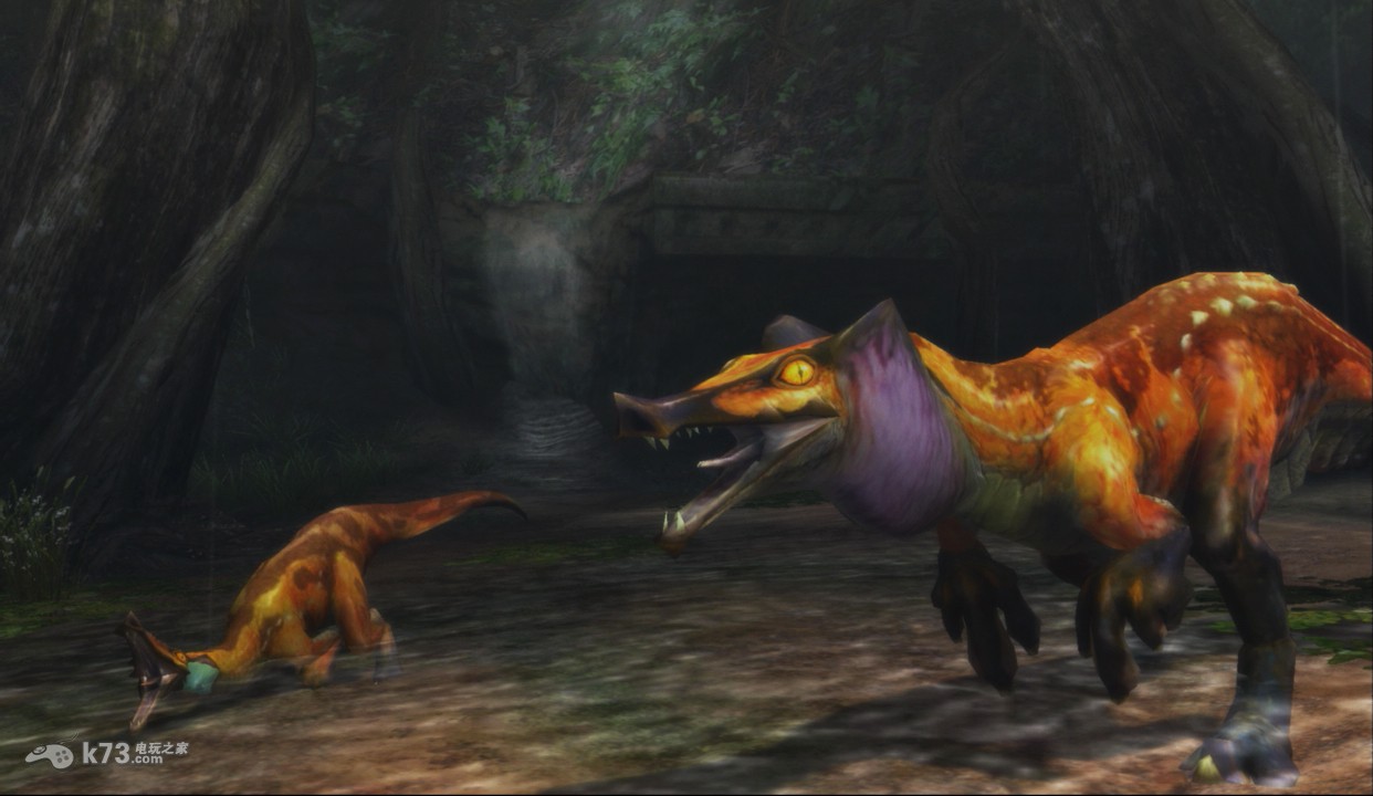 怪物猎人3ghd毒狗龙实机截图及介绍