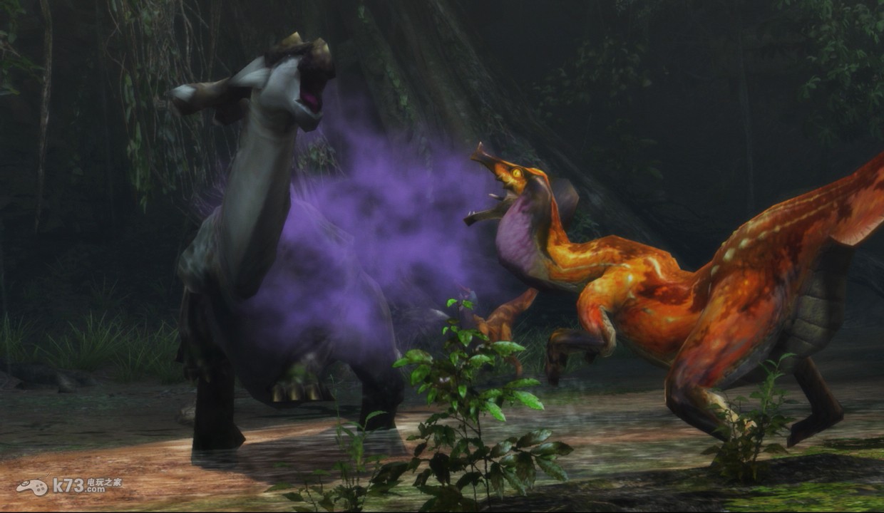 怪物猎人3ghd毒狗龙实机截图及介绍