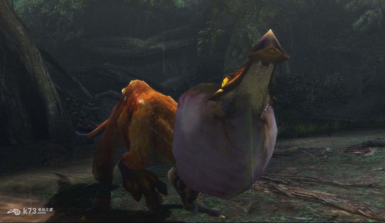 怪物猎人3ghd毒狗龙实机截图及介绍