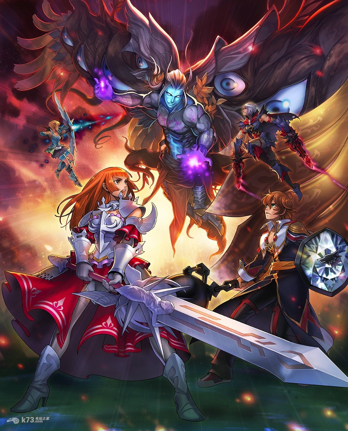 仙境传说奥德赛ace封面包装及职业原画